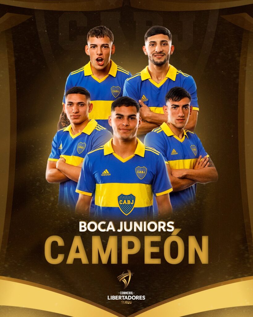 Boca campeón Libertadores Sub 20