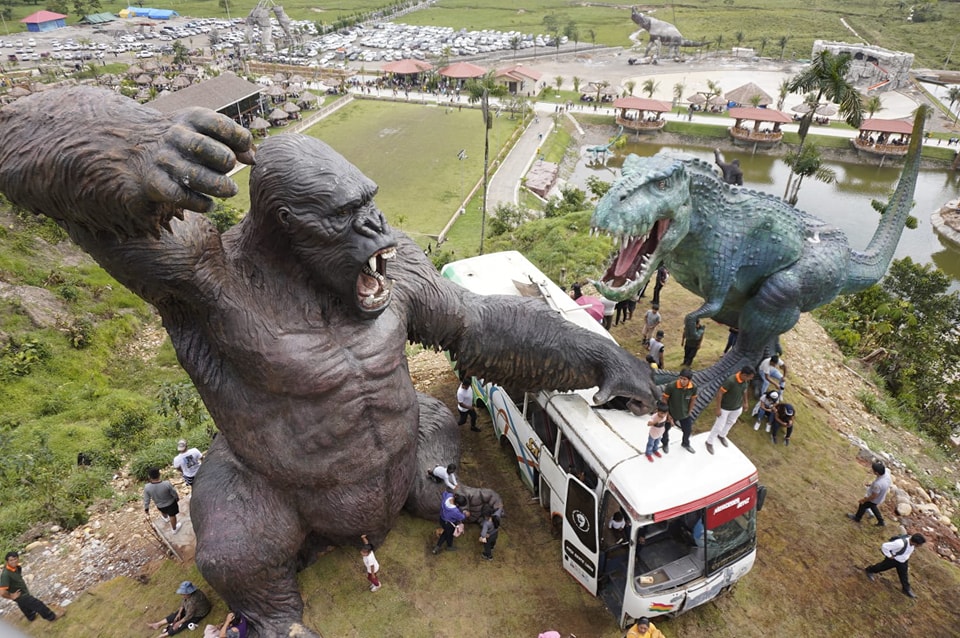 La foto de los pibes de Boca con King Kong