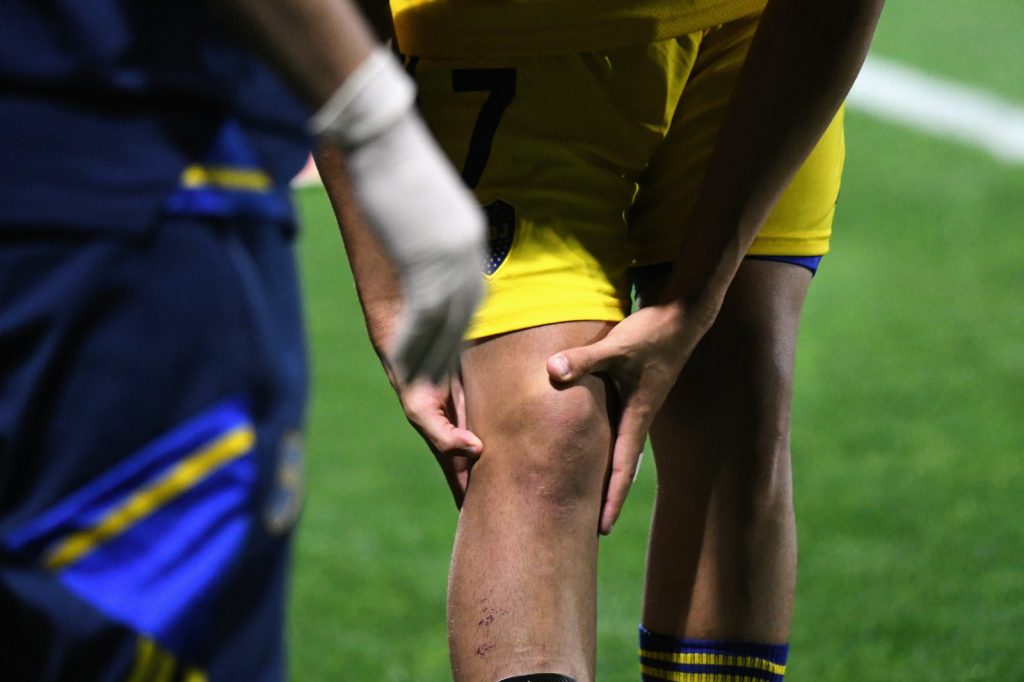 Así fue la lesión de Zeballos en Boca.