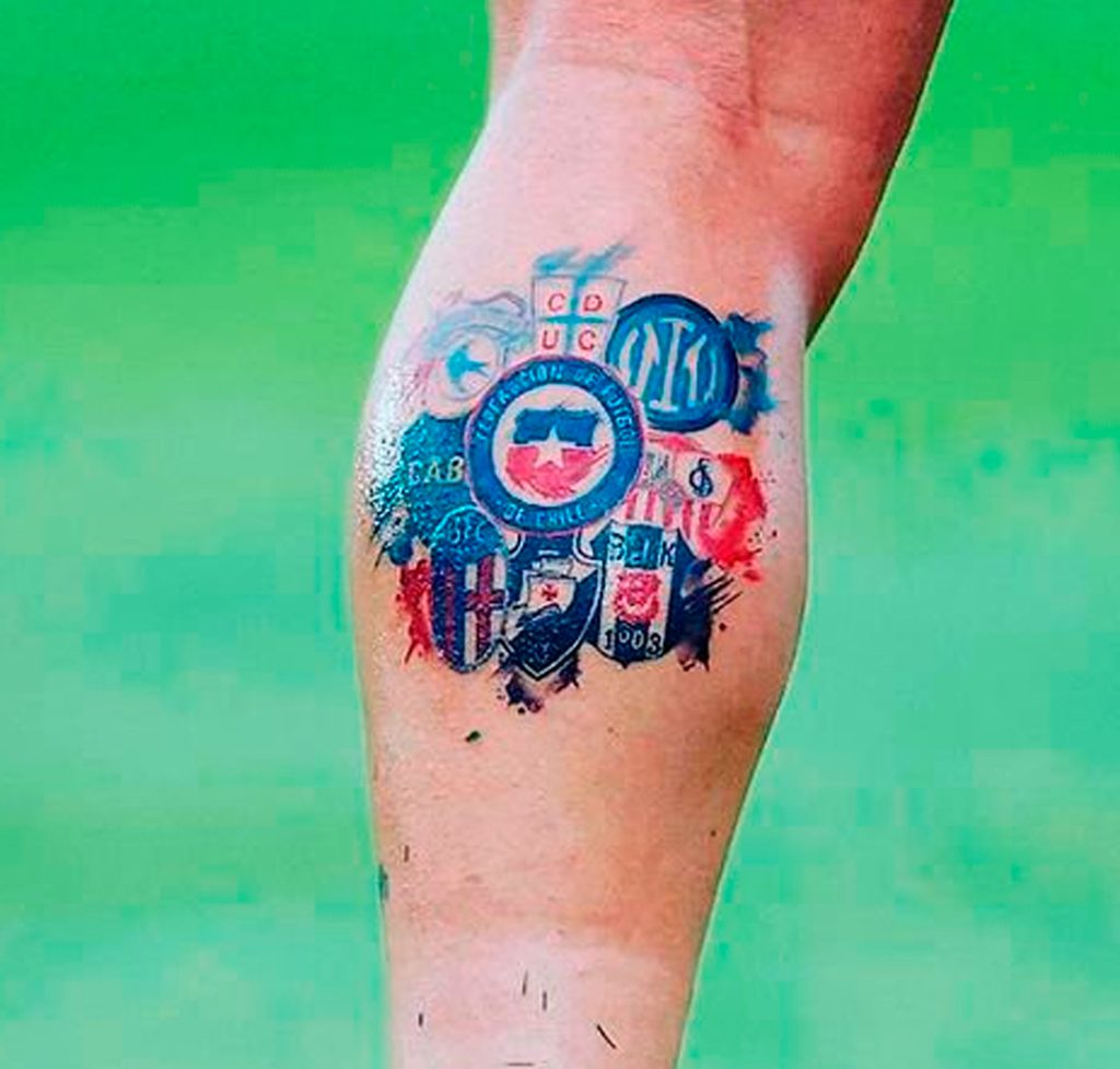 El nuevo tatuaje de Gary Medel que recuerda su paso por Boca