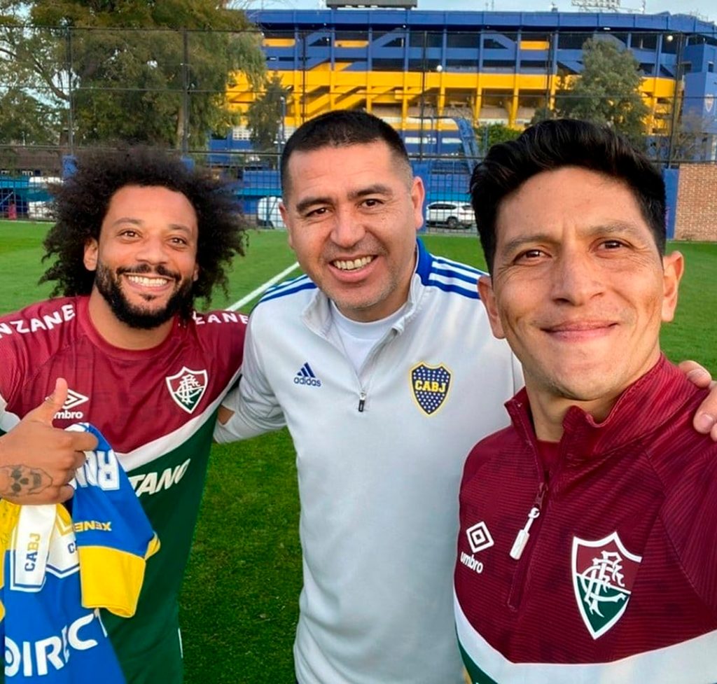 Germán Cano hincha Boca Libertadores