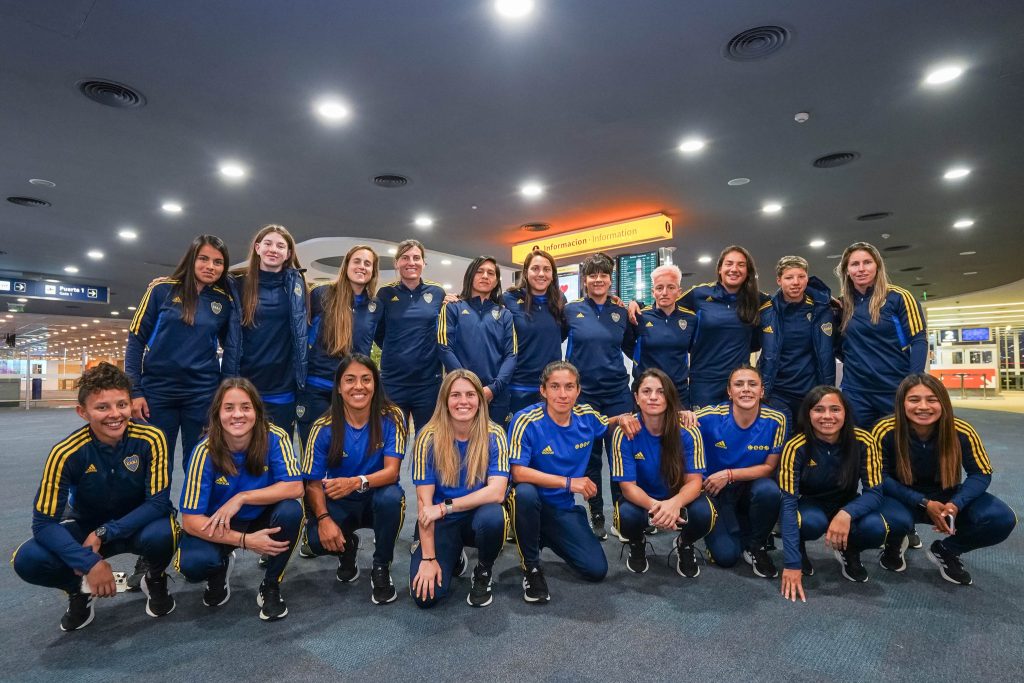 Las Gladiadoras partieron a Colombia para la Copa Libertadores Femenina
