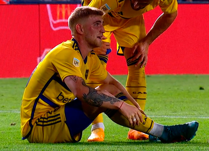 Valentini, la buena noticia de Boca en la previa de la final de la Copa