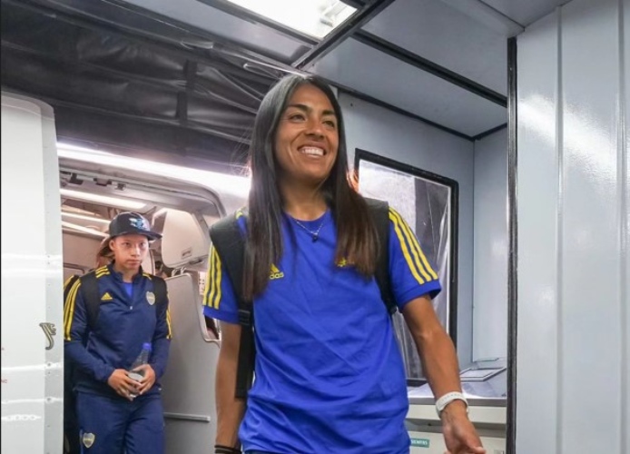 Las Gladiadoras de Boca llegaron a Colombia para la Libertadores femenina: día y hora del debut