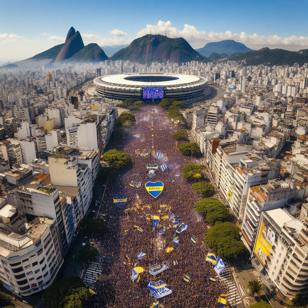 Cuántos hinchas de Boca esperan en Río de Janeiro para la final de la Libertadores