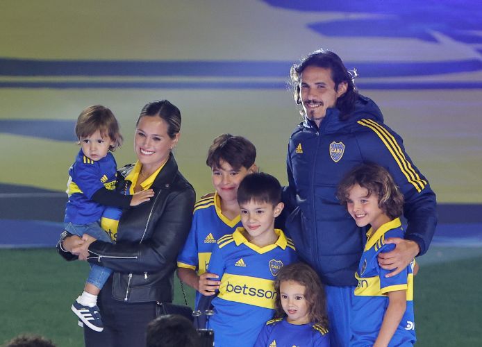 El mensaje de la pareja de Cavani tras la final de Boca en la Libertadores