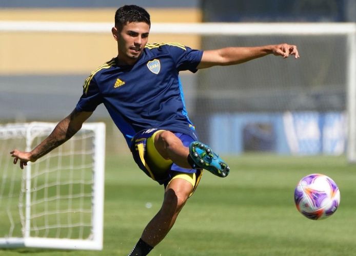 El juvenil de Boca que se recuperó y que ya se entrena con Primera