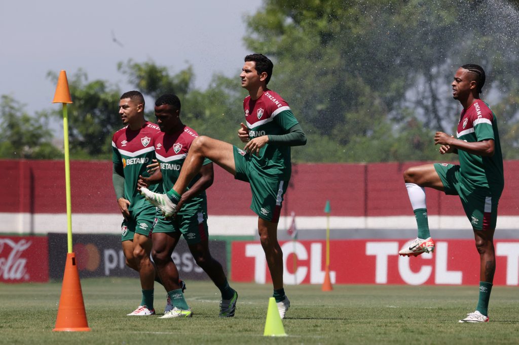 La formación de Fluminense para jugar con Boca la final de la Copa.