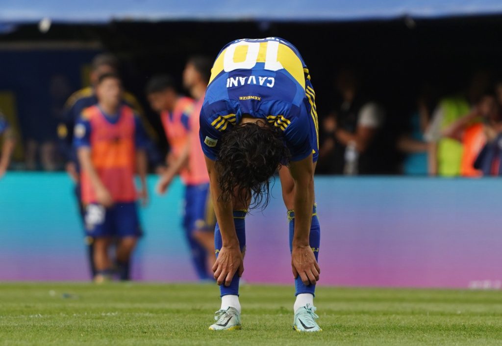 Lesión de Cavani en Boca: baja en Uruguay ¿y la Copa Argentina?