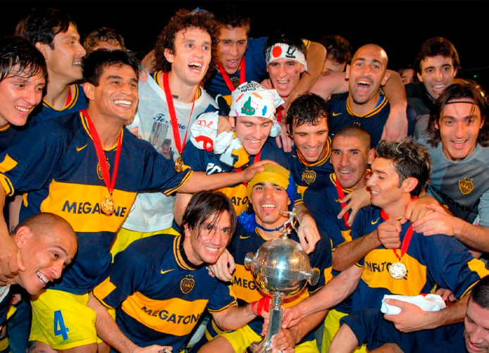 Boca campeones Libertadores 2007