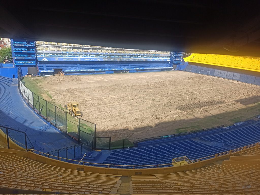 Obras en el campo de la Bombonera: cuándo podrá Boca volver a jugar de local