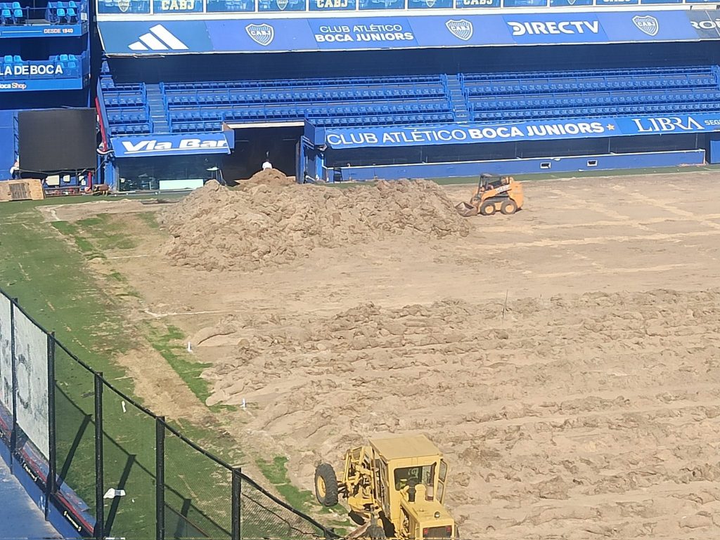 Obras en el campo de la Bombonera: cuándo podrá Boca volver a jugar de local