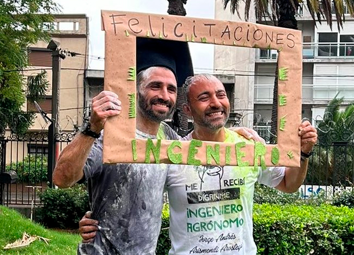 Jugador Boca ingeniero agrónomo