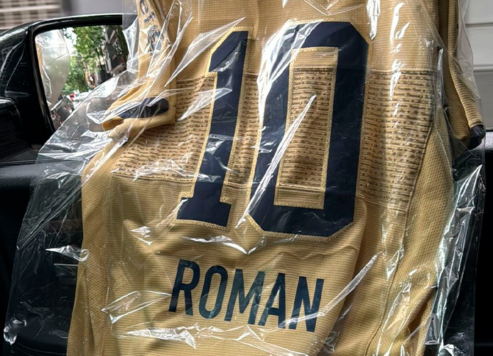 Riquelme Messi Inter camiseta
