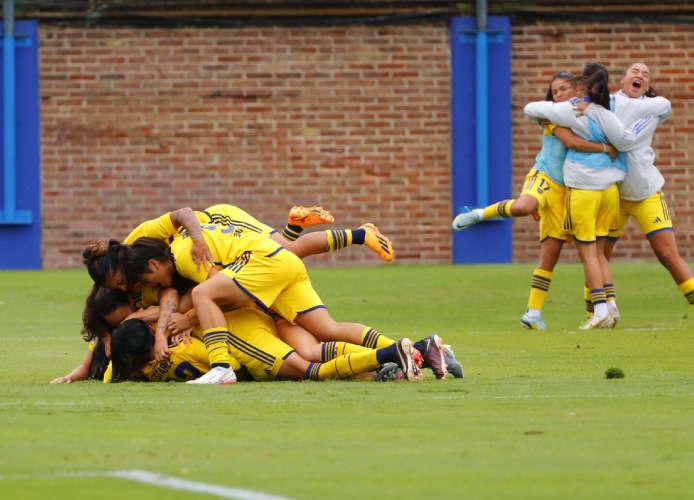 Las Gladiadoras de Boca clasificaron a la semifinal de la Copa de la Liga tras vencer a Banfield