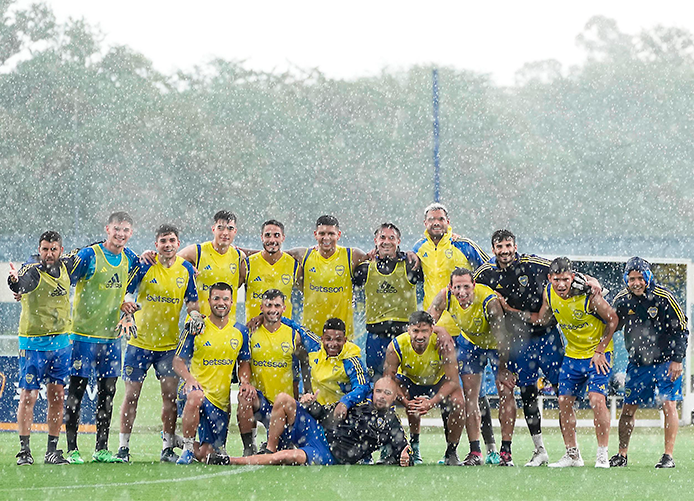 Boca equipo Diego Martínez