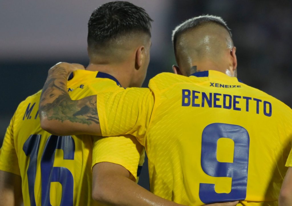 Boca le ganó a Tigre y consiguió el primer triunfo en la Copa de la Liga con goles de Merentiel y Benedetto