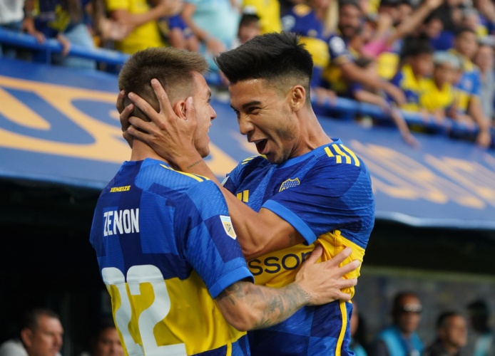 Boca gana con Zenón y Merentiel