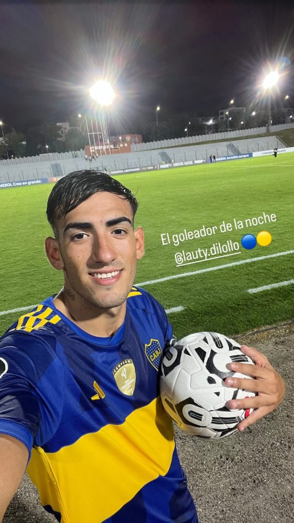 Hasta cuándo tiene contrato Di Lollo, el juvenil sensación de Boca en la Libertadores Sub 20