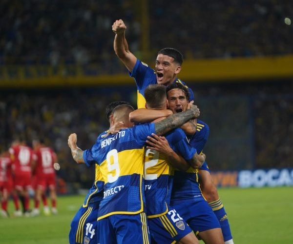 Los puntajes de los jugadores de Boca con Cavani y Medina top vs Belgrano