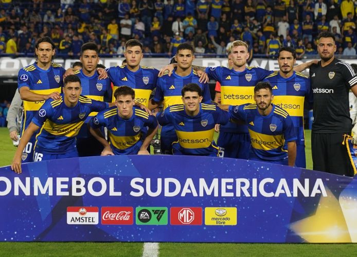 Los puntajes de la victoria de Boca en la Sudamericana con Anselmino, Blanco y Zenón en el podio