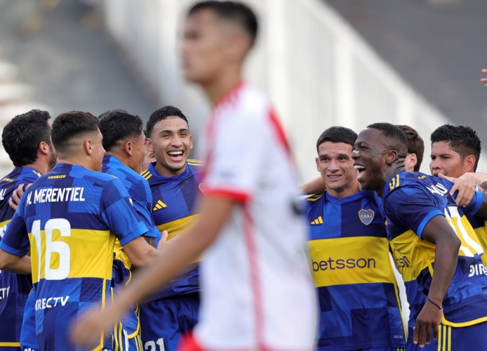 Los puntajes del triunfazo de Boca sobre River en la Copa de la Liga