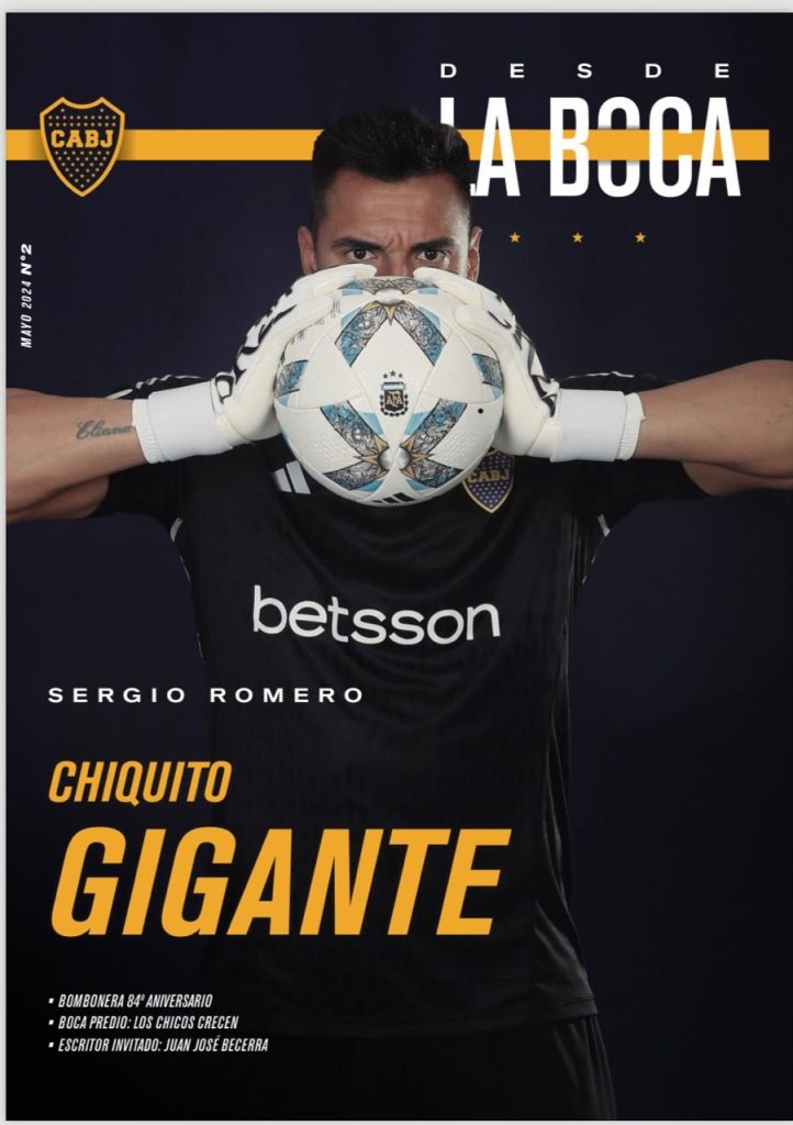 Chiquito Romero: "Haber venido a Boca fue la mejor decisión"