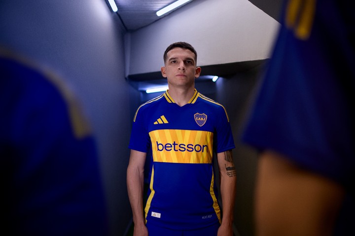 Boca presentó la nueva camiseta: en qué se inspiró el modelo