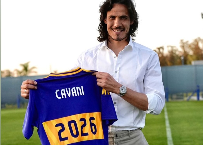 Edinson Cavani, firma hasta 2026 y objetivo claro: "no me quiero ir de acá sin levantar una copa"