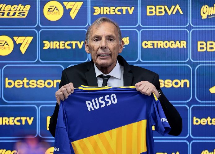 Russo es oficial: "Sé lo que es Boca, sé cómo estar y manejarme, sé lo que necesita el hincha de Boca"
