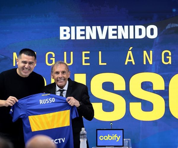 Riquelme sobre Russo: "Presentamos al último DT que nos regaló la Copa"